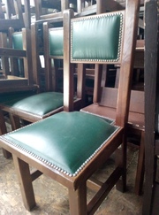 Продам стул из дерева кожзам