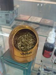 Стружка для очистки жал  Устройство для очистки жала паяльника Губка 