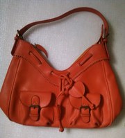 Оранжевая оригинальная стильная женская сумка,  продам Киев