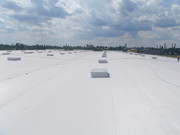 ПВХ мембрана кровельная армированная 1, 2 мм 