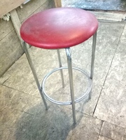 Стул барный б/у без спинки мягкое сидение