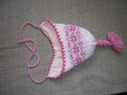 Шапка зимняя девичья «grans» (Польша) c тёплой подкладкой.