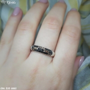 Серебряное кольцо Шампань