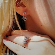 Серебряный набор Серьги и Кольцо