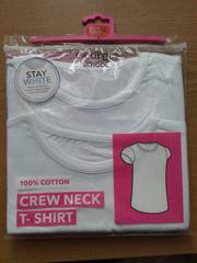 Футболки белые. Набор из 2-х шт George. Код 171004 