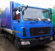 Новый МАЗ-4371V2-522-000 Зубренок 5 тонн,  борт,  тент