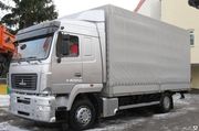 Новый грузовой тентованный автомобиль МАЗ-5340Е9-520-031
