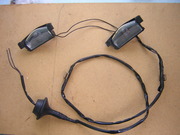 Фонари автомобильные комплект с проводкой 12v  5W