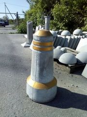 Сфера - Бетонная, Столбик, Декоративный забор - Изготовление