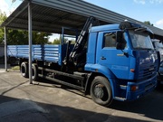 Новый КамАЗ-65117-030-62 с краном-манипулятором HIAB XS 122 B-2 DUO