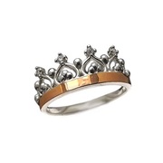 Женское кольцо Корона