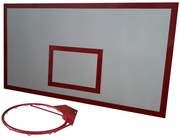 Баскетбольный щит металл 1, 0м. х1, 8м. с кольцом 