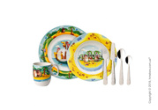 Яркий набор детской посуды Villeroy & Boch коллекция Chewy's Treasure 