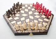 Польские шахматы на троих купить оптом Киев Украина доставка недорого
