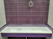 столешница в ванную из искусственного камня киев