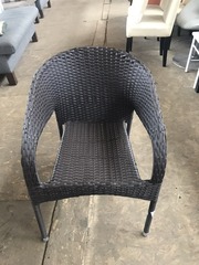 Продам бу кресло из искусственного ротанга