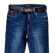 Джинсы с подворотами