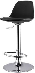 барный стул Тау H высокий черный белый стул  барный тау