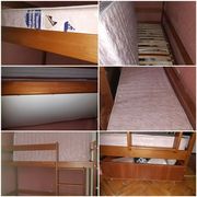 Продам кровать( 2 матраса ортопедические) 1.9×80