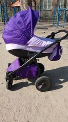 Коляска Tutıs Zippi 2в1 фиолетово-сиреневая