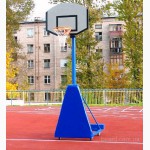 Щит баскетбольный с кольцом и сеткой,  оборудование для баскетболa