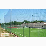Сетка капроновая для ограждения футбольных полей,  спортивных площадок