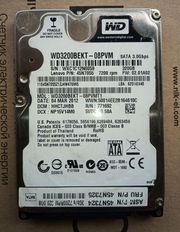 Жорсткий диск WD Black 320GB