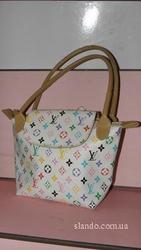 Белая сумка Louis Vuitton 