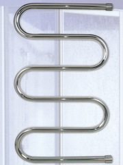 полотенцесушитель змеевик 1 дюйм на 5 колен из нержавейки