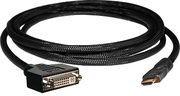 Кабели HDMI-DVI → Цифровой кабель HDMI штекер > DVI гнездо для удаленн