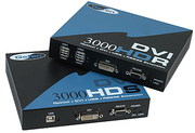 Удлинитель линий DVI (поддержка разрешений до 1280x1024) + USB + RS-23