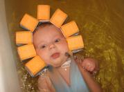 Шапочка для купания младенцев (новая)