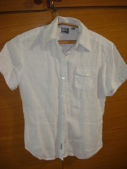 Продам женскую рубашку 100% лён, р. 46-48