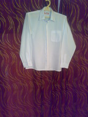 Рубашка мужская белая новая