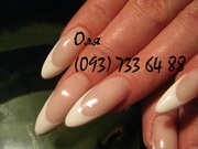 Наращивание ногтей на дому.Гель. Акрил. Киев.Цена. Фото.