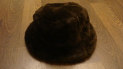 шапка меховая коричневая